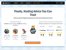 Tablet Screenshot of hostadvice.com